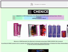 Tablet Screenshot of cheniceprosalon.com